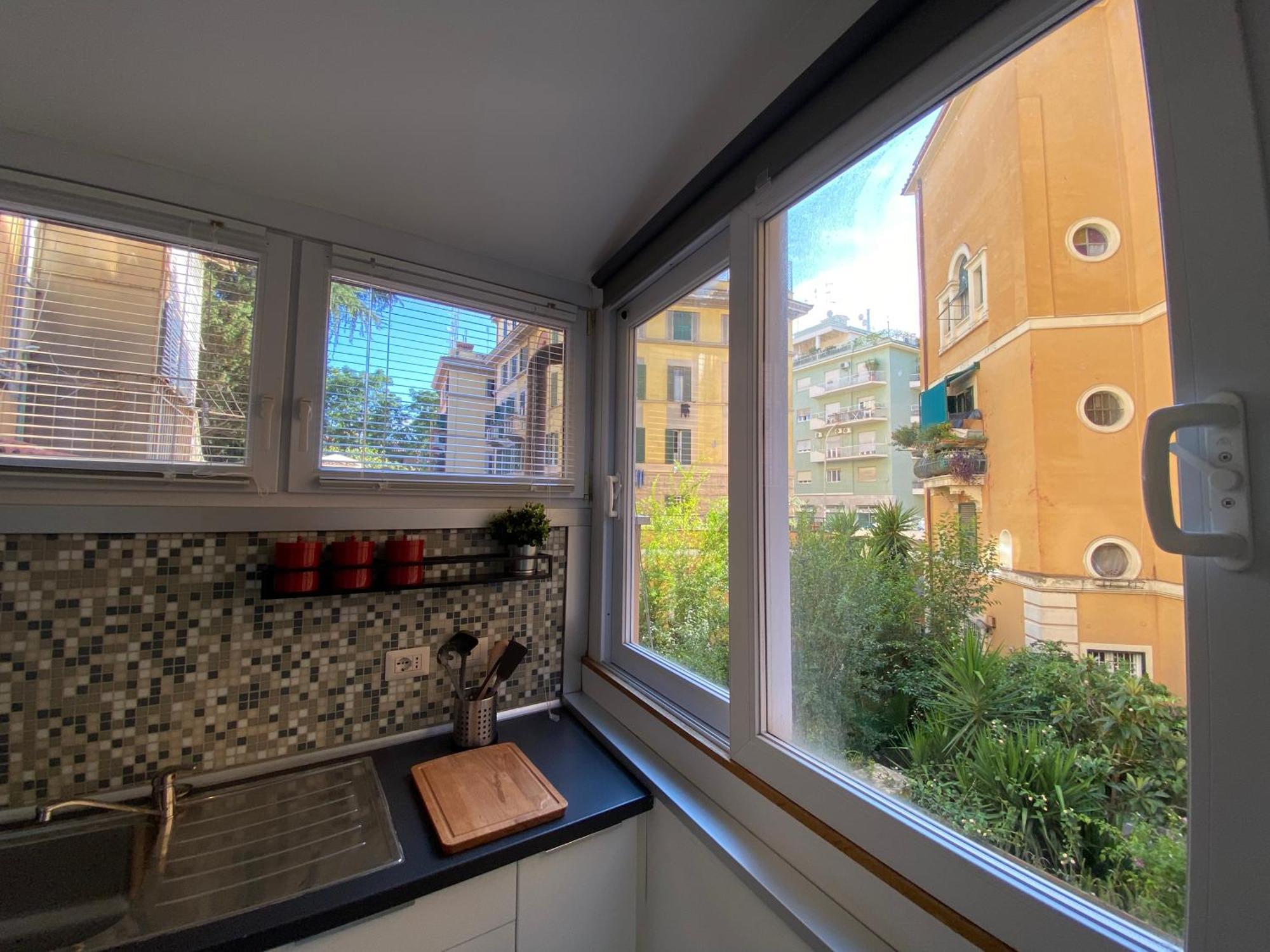 Delizioso Mini Appartamento Zona Musei Vaticani Rom Exteriör bild
